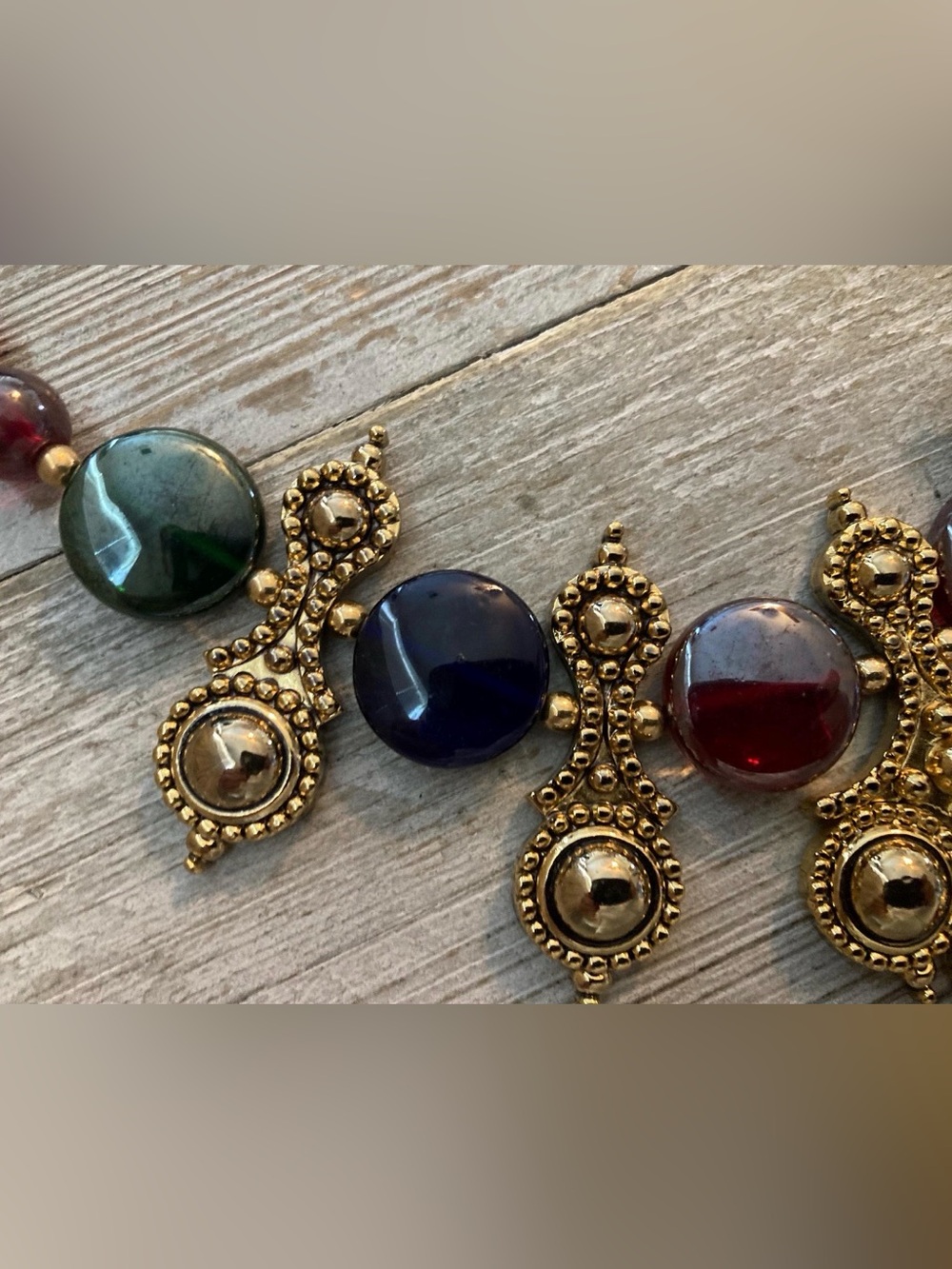 JOSE BARRERA x Avon Vintage Adriatic Collection Moghul Necklace & Earring Set - Picture 6 of 12